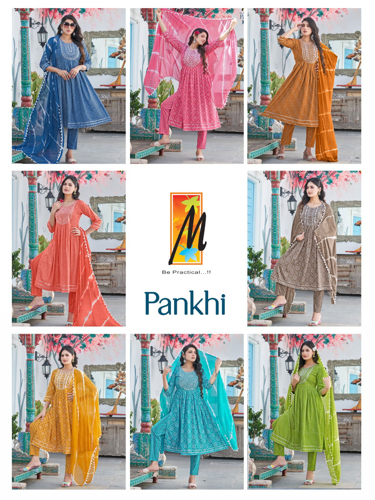 Pankhi By Master Nyra Cut Readymade Suits Catalog
